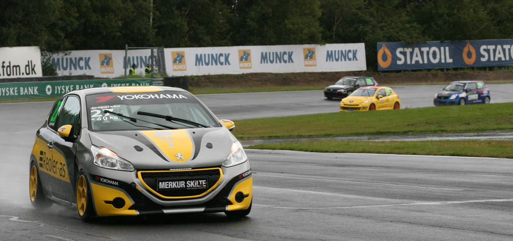 Kan Morten Jespersen fortsætte stilen i front er mesterskabet i hus.
(Foto: Motorsporten.dk)